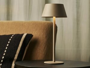 Milou Koala Brown - tafellamp zonder kabel L Modern, Design & 3 Light Modi
