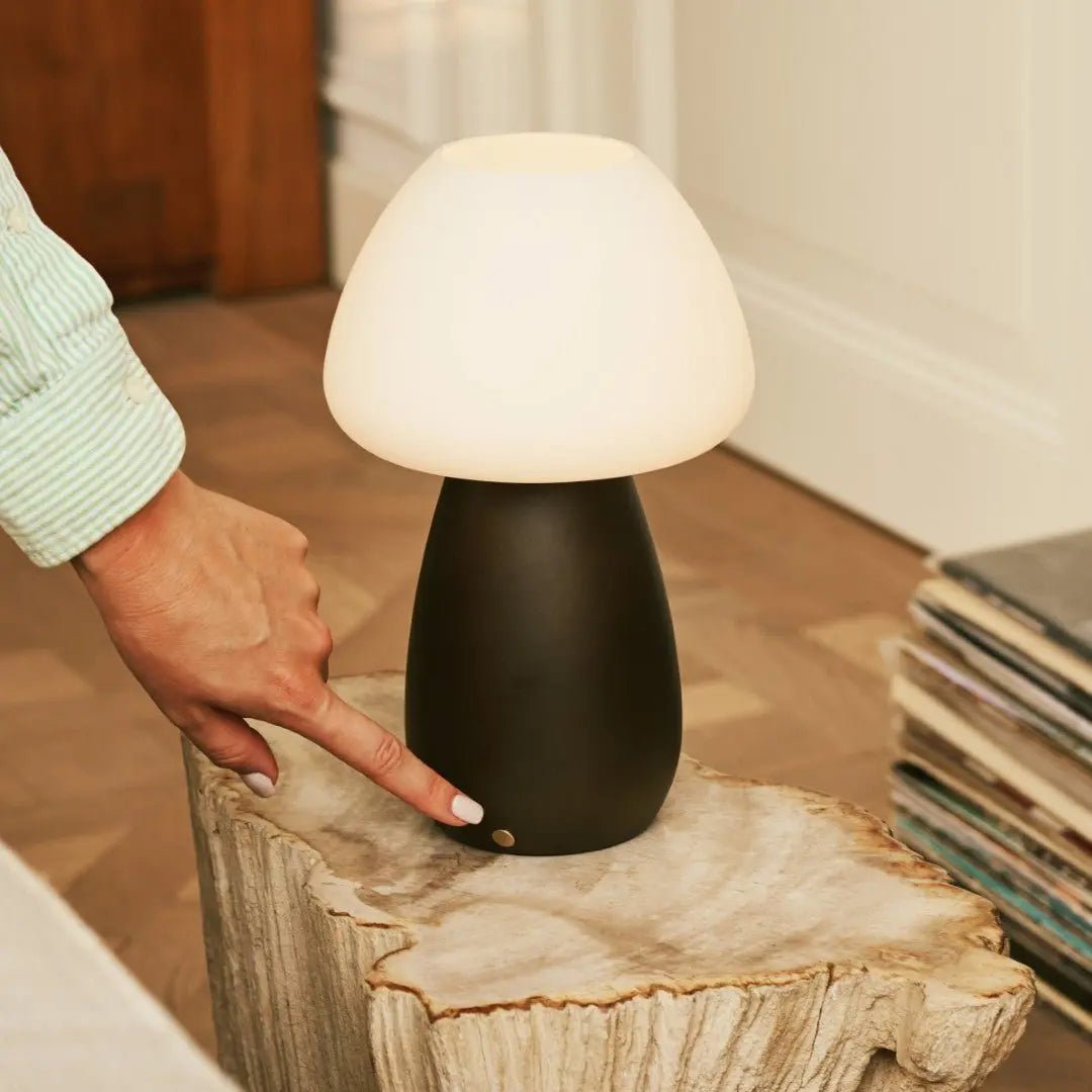 Bear Dark Bruin Stijlvol oplaadbare lamp-draadloos, dimbaar, milieuvriendelijk ontwerp - Afbeelding 2