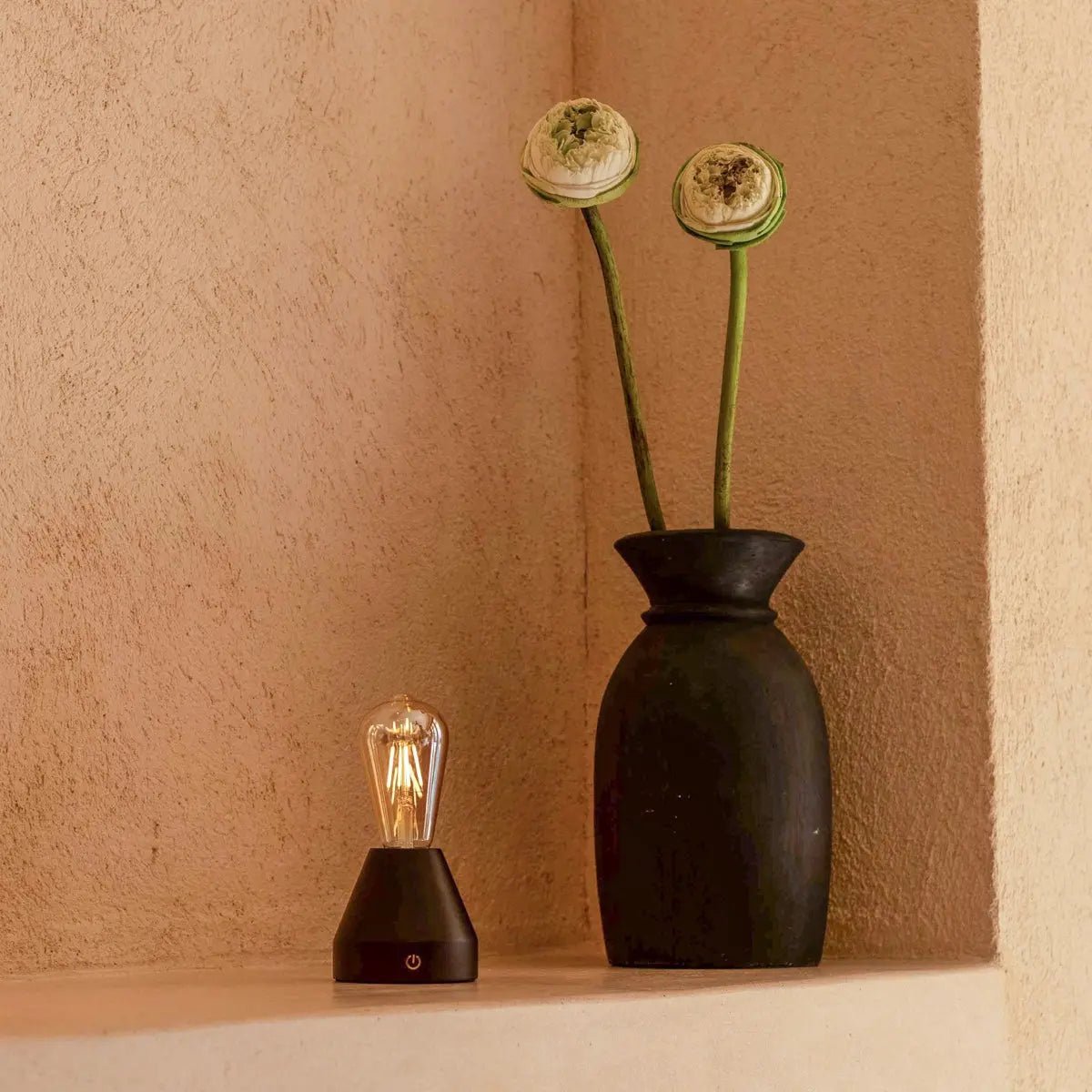 Zavi donkerbruine oplaadbare LED-tafellamp – draadloos, dimbaar, batterij met een levensduur van 80 uur - Afbeelding 7