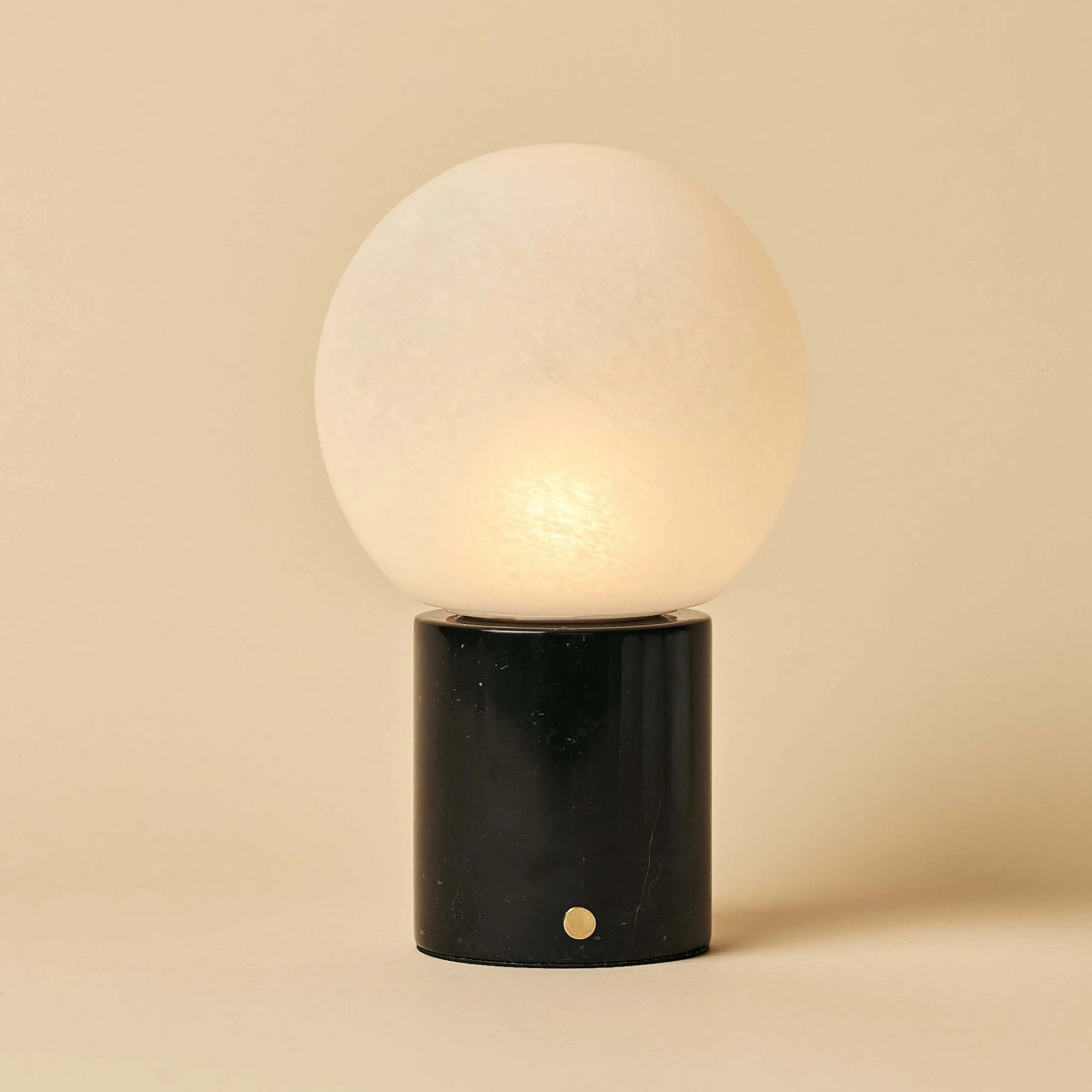 Metsu Black / Nero Marquina - Classic Marmeren oplaadbare tafellamp met 3 lichte kleuren en dimfunctie - Afbeelding 8