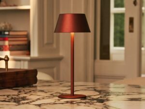 Milou Bronze - Tafellamp zonder kabel L Modern, Design & 3 Light Modi