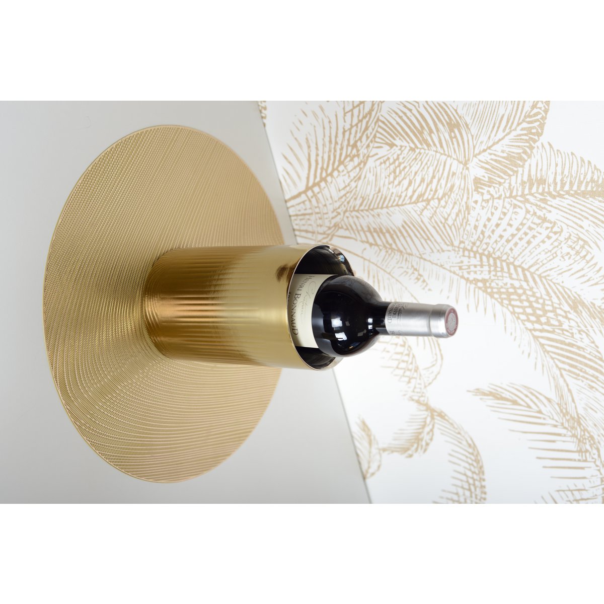 Huidige -vormige gouden wijnkoeler - Afbeelding 2