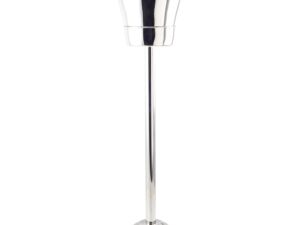 Roestvrijstalen voet champagne emmer h.84 cm