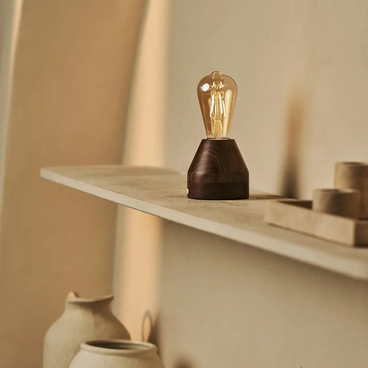 ZAVI WALNAUT Oplaadbare LED-tafellamp-Draadloos, dimpelbare, 100-uur batterij - Afbeelding 13