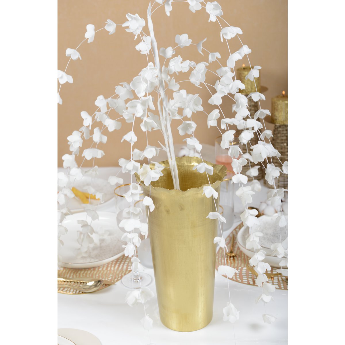 Matt Golden Vase - Afbeelding 3