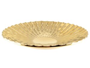 Briljante gouden decoratieve snit 36x36x5.5 cm