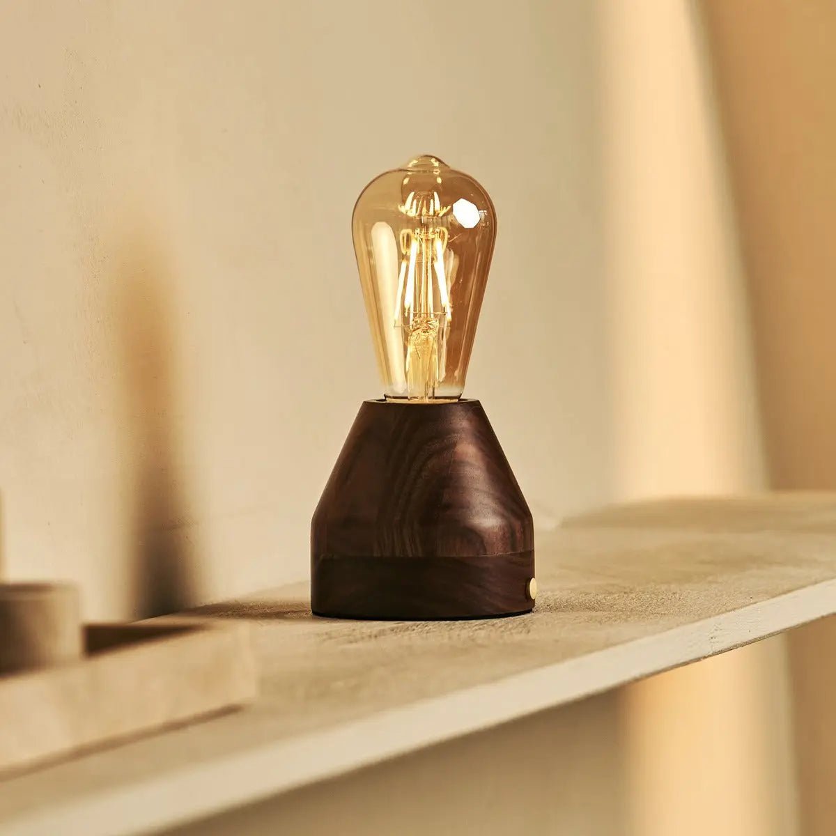 ZAVI WALNAUT Oplaadbare LED-tafellamp-Draadloos, dimpelbare, 100-uur batterij - Afbeelding 7