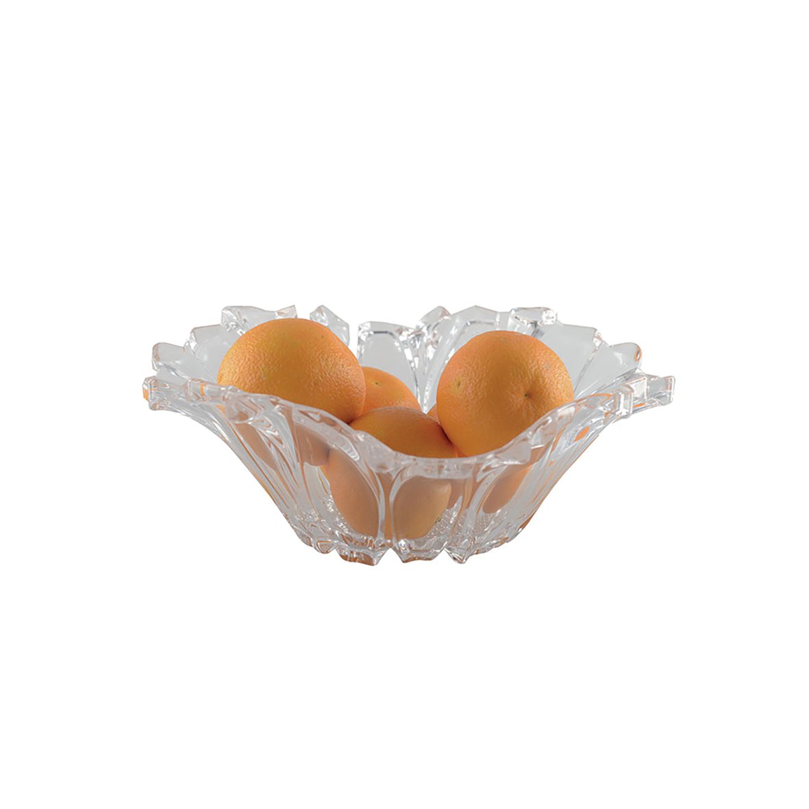 Acryl fruit gesneden 40 cm gouden rand - Afbeelding 5