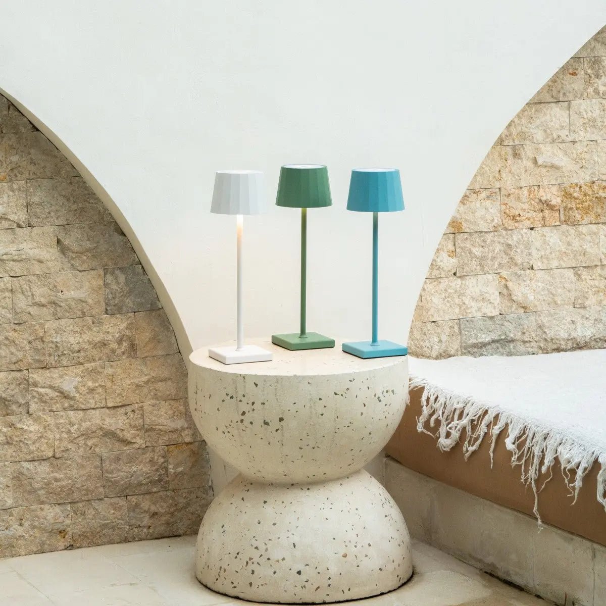 William Sage groene oplaadbare tafellamp – USB-C, dimbaar, batterij met een levensduur van 120 uur - Afbeelding 13