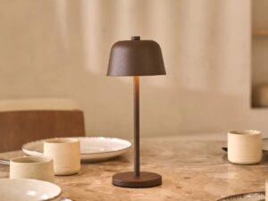 Anton Mokka Bruin Oplaadbare Tafellamp