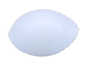 37 cm witte plaatpresentatieplaat