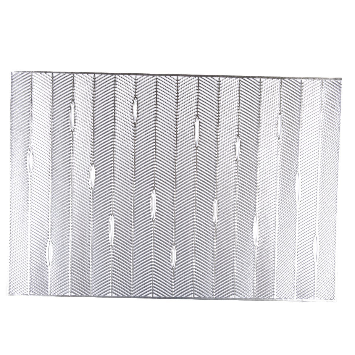 ZILVEREN RECHTHOEKIGE PLAAT ONDER - Afbeelding 3