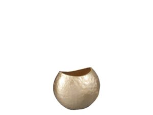 Vase ovale sable 26x15.5x22cm