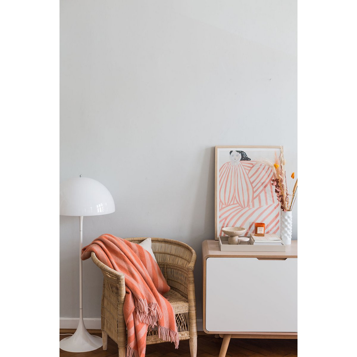 Filip Deken Meloen Zachte lichtgewicht deken van pure Noorse wol - Afbeelding 2