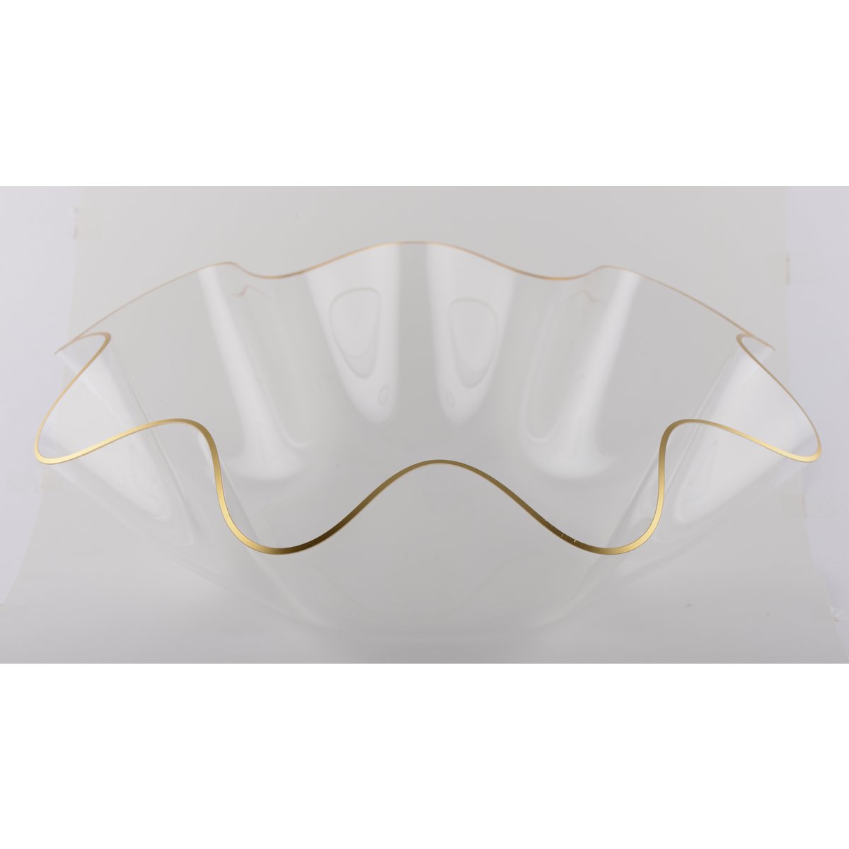 Acryl fruit gesneden 40 cm gouden rand - Afbeelding 4