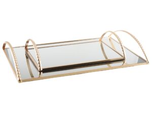 Gouden model rechthoekige lade