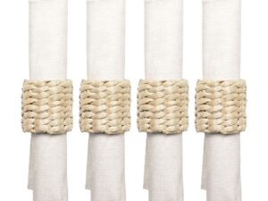 Set van 4 rondes van rotte handdoeken