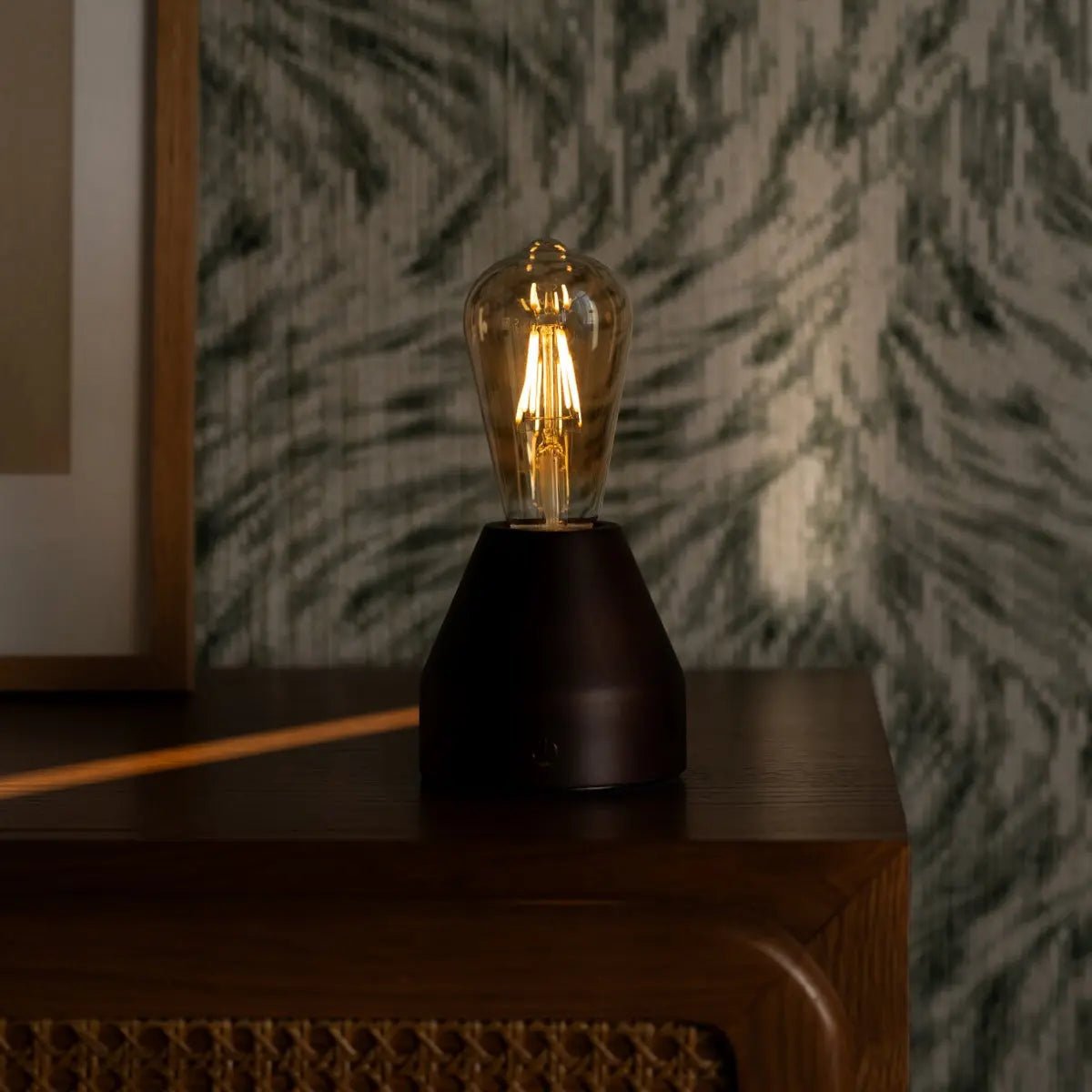 Zavi donkerbruine oplaadbare LED-tafellamp – draadloos, dimbaar, batterij met een levensduur van 80 uur - Afbeelding 5