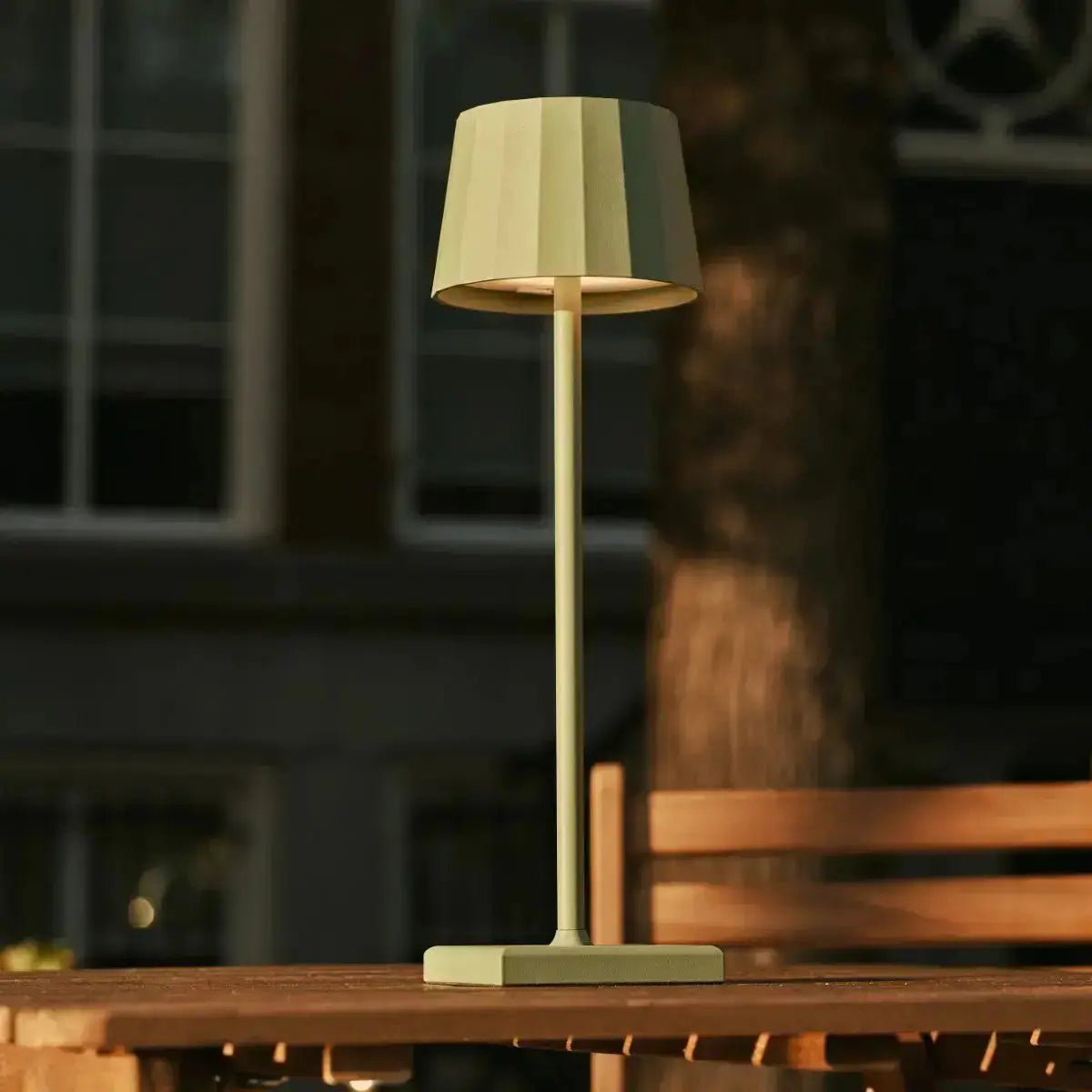 William Sage groene oplaadbare tafellamp – USB-C, dimbaar, batterij met een levensduur van 120 uur - Afbeelding 12