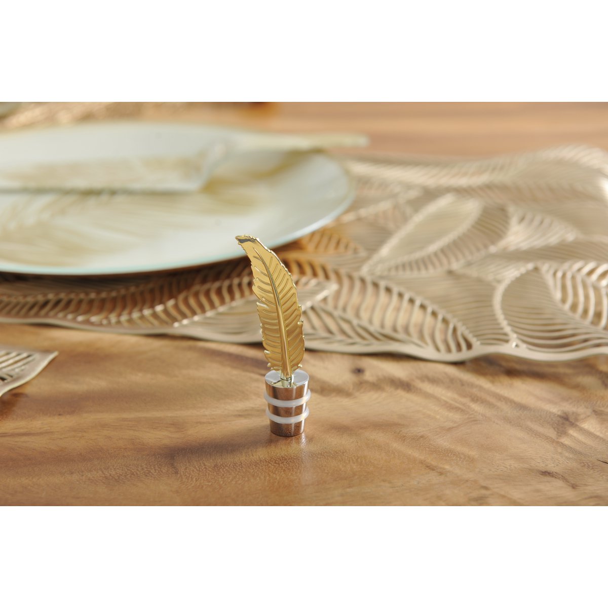 Gouden veerfles dop - Afbeelding 4