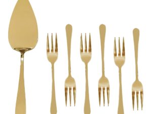 7 -stuk set met Golden Pastry Shop