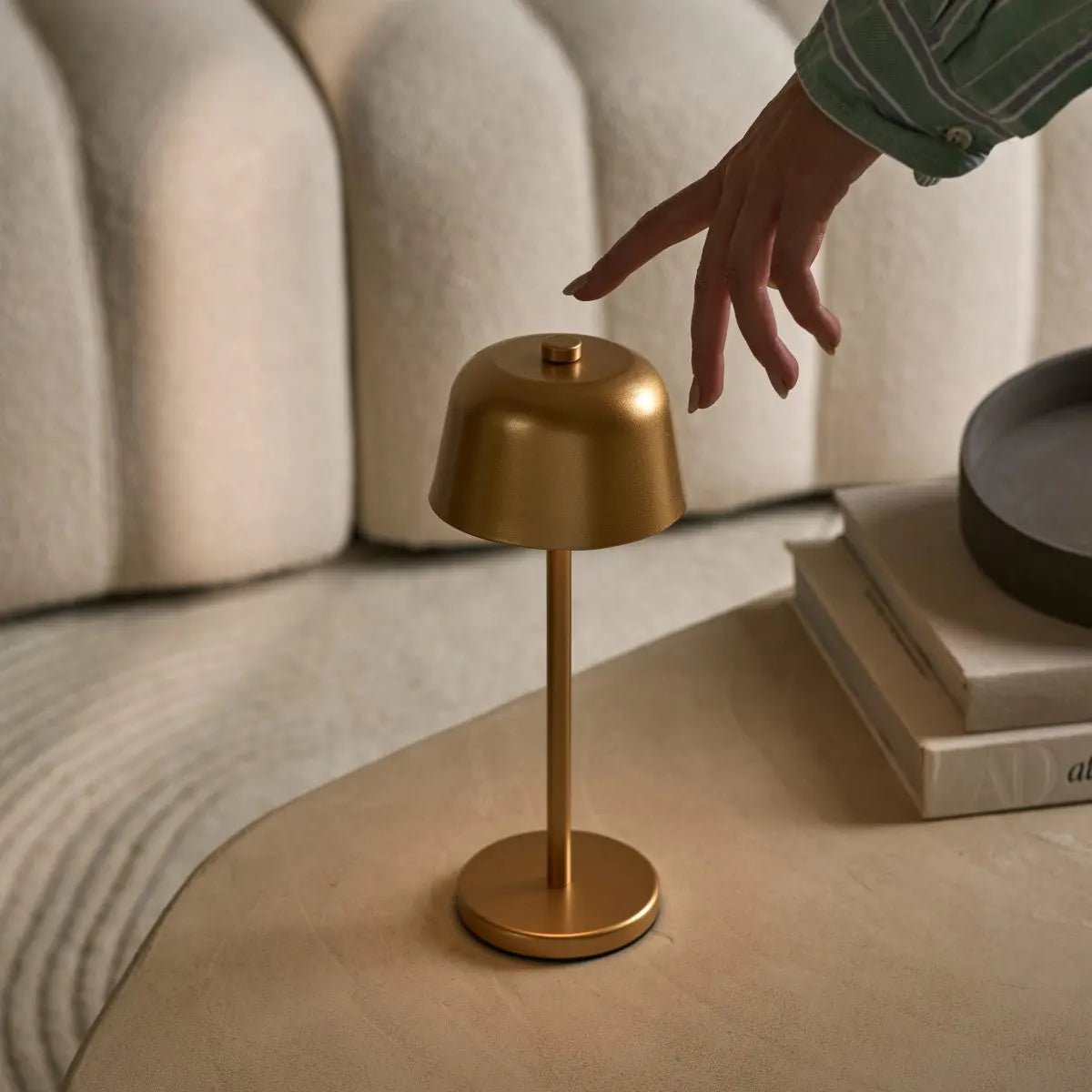 Anton Goud Oplaadbare Tafellamp - Afbeelding 10