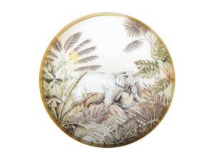 Kenia olifant ronde dienblad