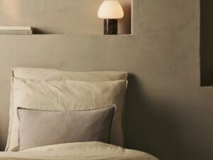 Ostade bruin / emperador donker - uniek marmeren oplaadbare tafellamp met 3 lichte kleuren en dimfunctie