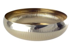 36 cm gehakte patroon vergulde fruit gesneden