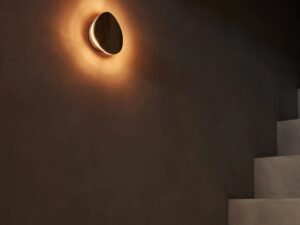 Lulu lichtbruin - draadloos en oplaadbaar wandlicht - dimbare lamp en 3 lichtmodi