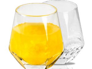 Whisky gefacetteerde bril - veel 2