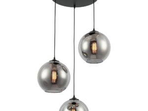 Hanglamp Smoke Glas 3-Licht