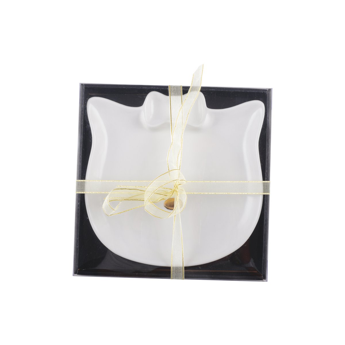 Gouden neuskat dessertplaat - Afbeelding 3