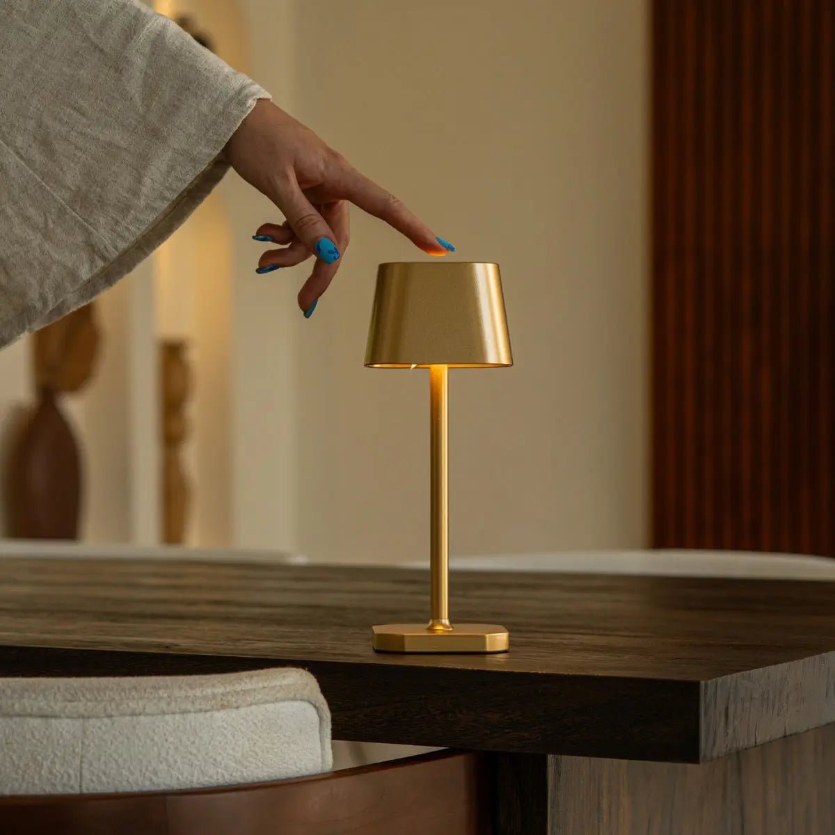 Ava Goud Oplaadbare Tafellamp - Afbeelding 20