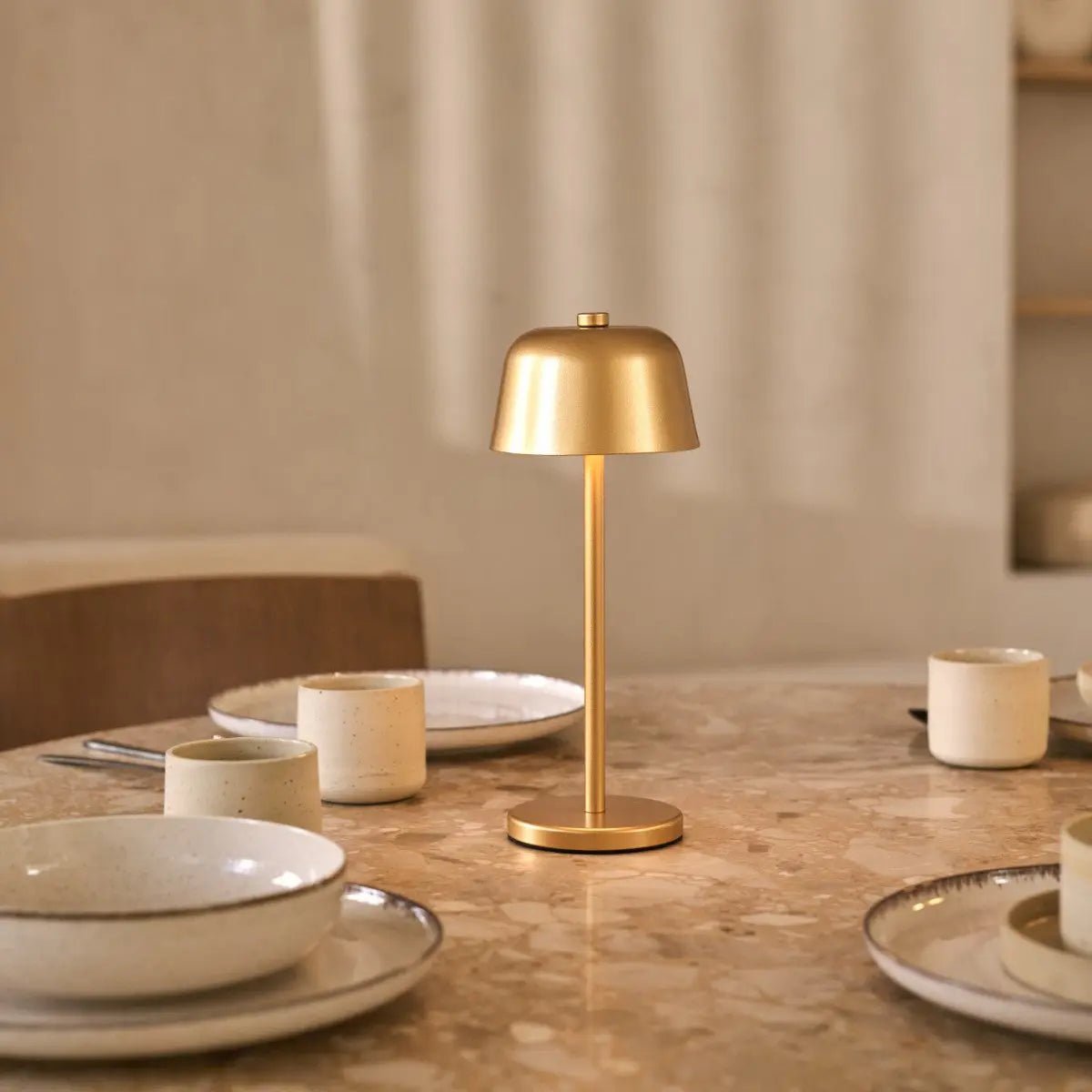 Anton Goud Oplaadbare Tafellamp - Afbeelding 7