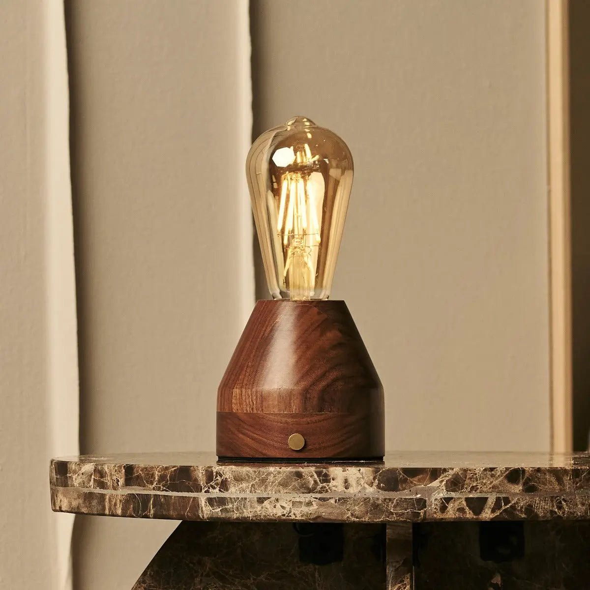 ZAVI WALNAUT Oplaadbare LED-tafellamp-Draadloos, dimpelbare, 100-uur batterij - Afbeelding 11