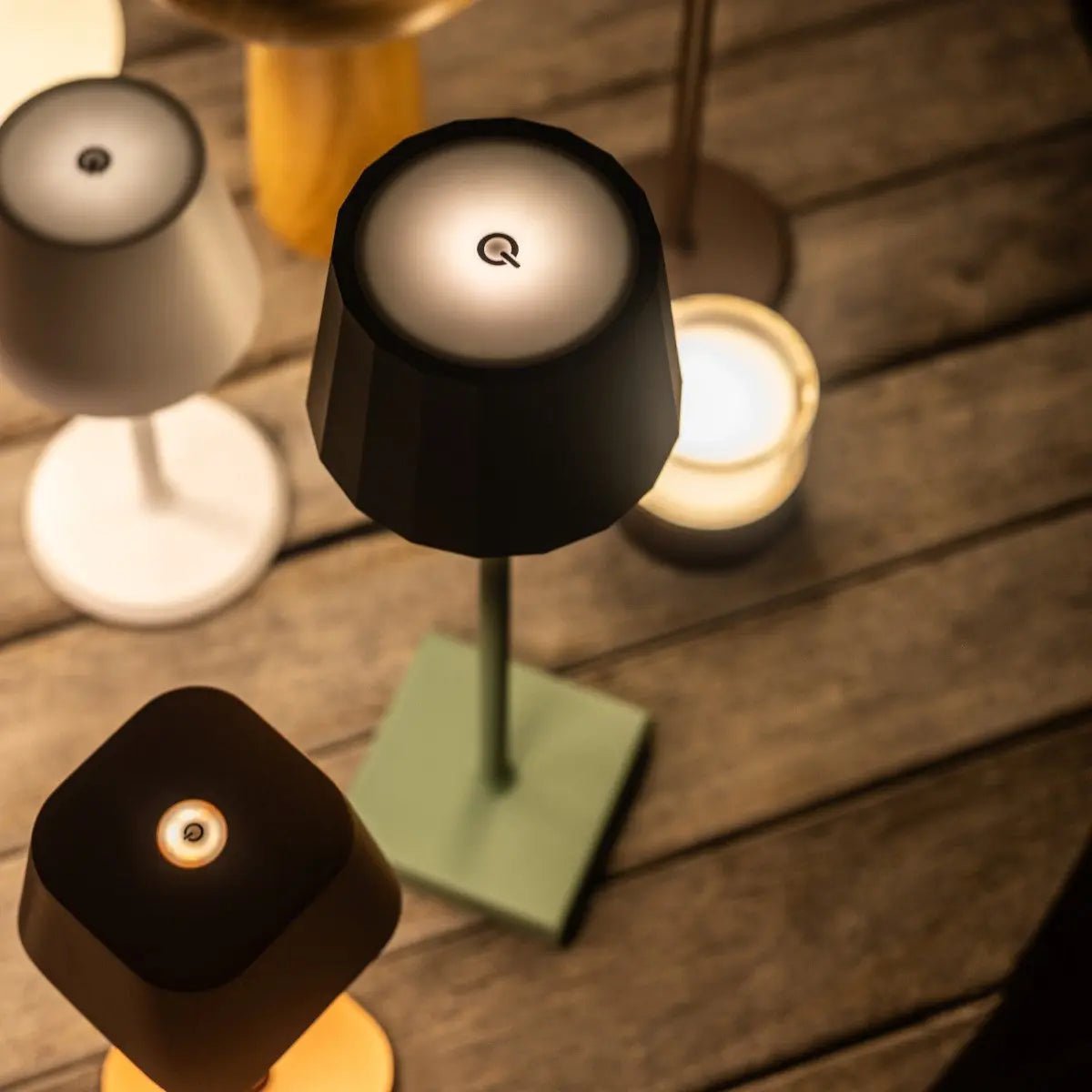 William Sage groene oplaadbare tafellamp – USB-C, dimbaar, batterij met een levensduur van 120 uur - Afbeelding 14