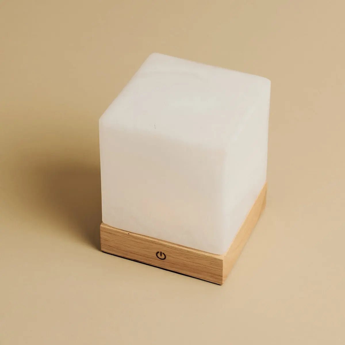 YCE lichtbruine draadloze houten lamp met bevroren glas-oplaadbare, dimbare, 100-uur batterij - Afbeelding 19