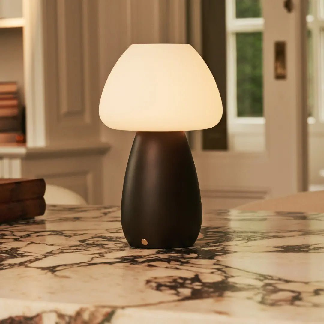 Bear Dark Bruin Stijlvol oplaadbare lamp-draadloos, dimbaar, milieuvriendelijk ontwerp - Afbeelding 3