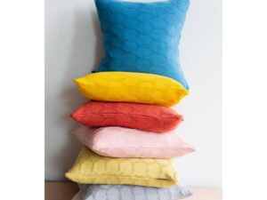 Herdis kussen-cover blauw