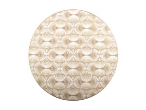 Ginkgo gouden ronde plaat