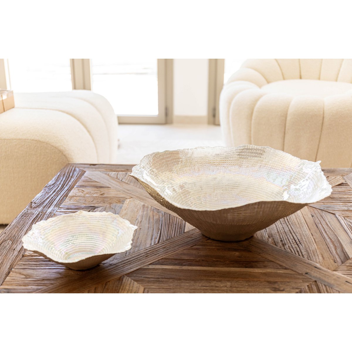 Corolle Corolle Corolle in zilver 23x23x6cm - Afbeelding 2