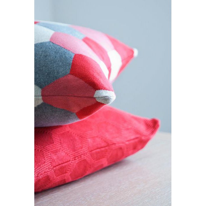 Herdis kussen-dek rood