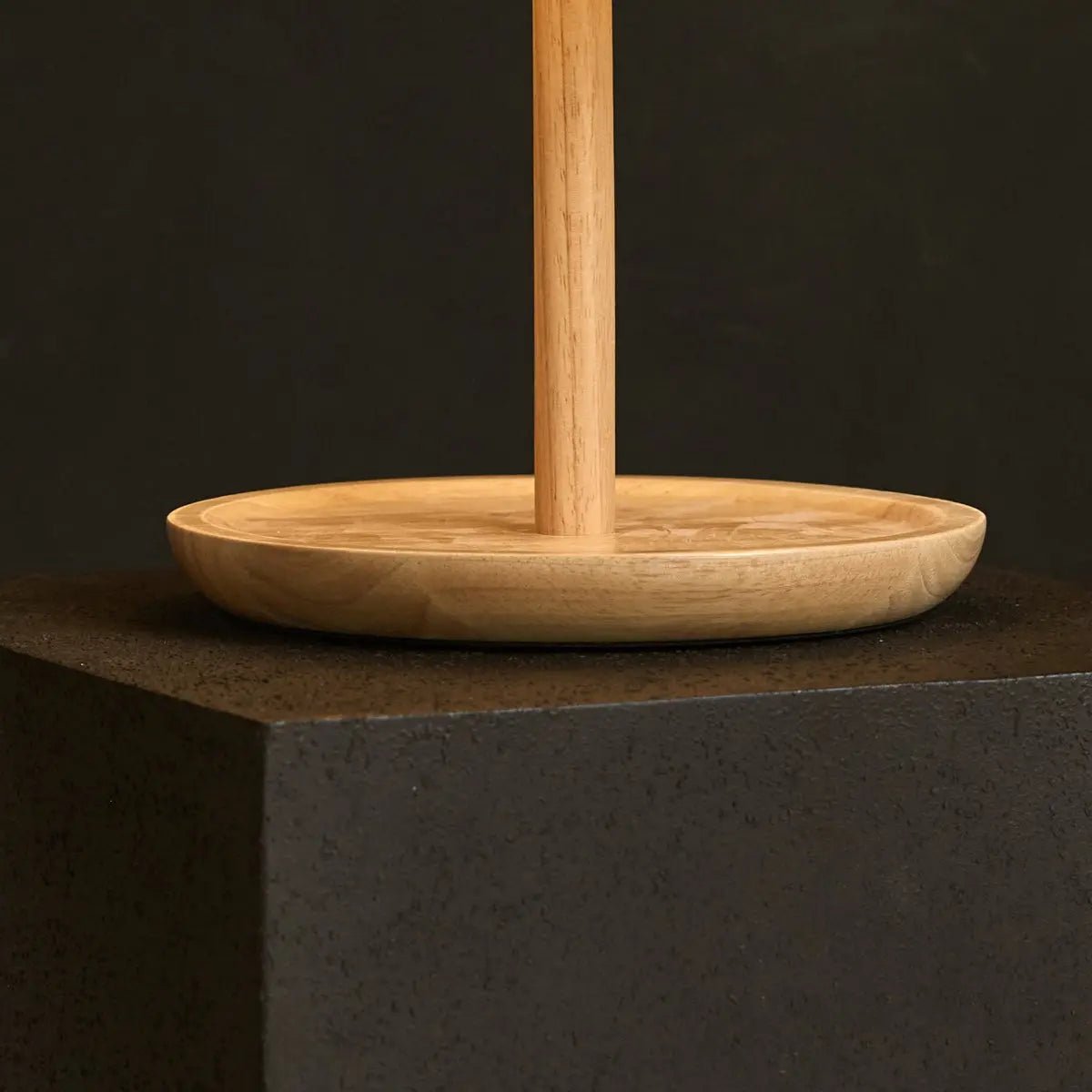 Emily lichtbruine houten lamp met kabel - handgemaakt duurzaam ontwerp voor thuis - Afbeelding 10