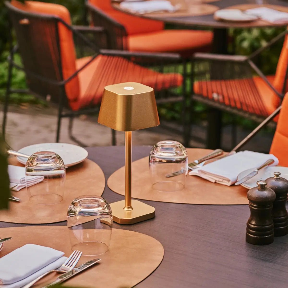 Ava Goud Oplaadbare Tafellamp - Afbeelding 6