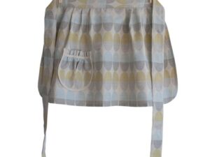 Olivia huisvrouwenschort Blauw