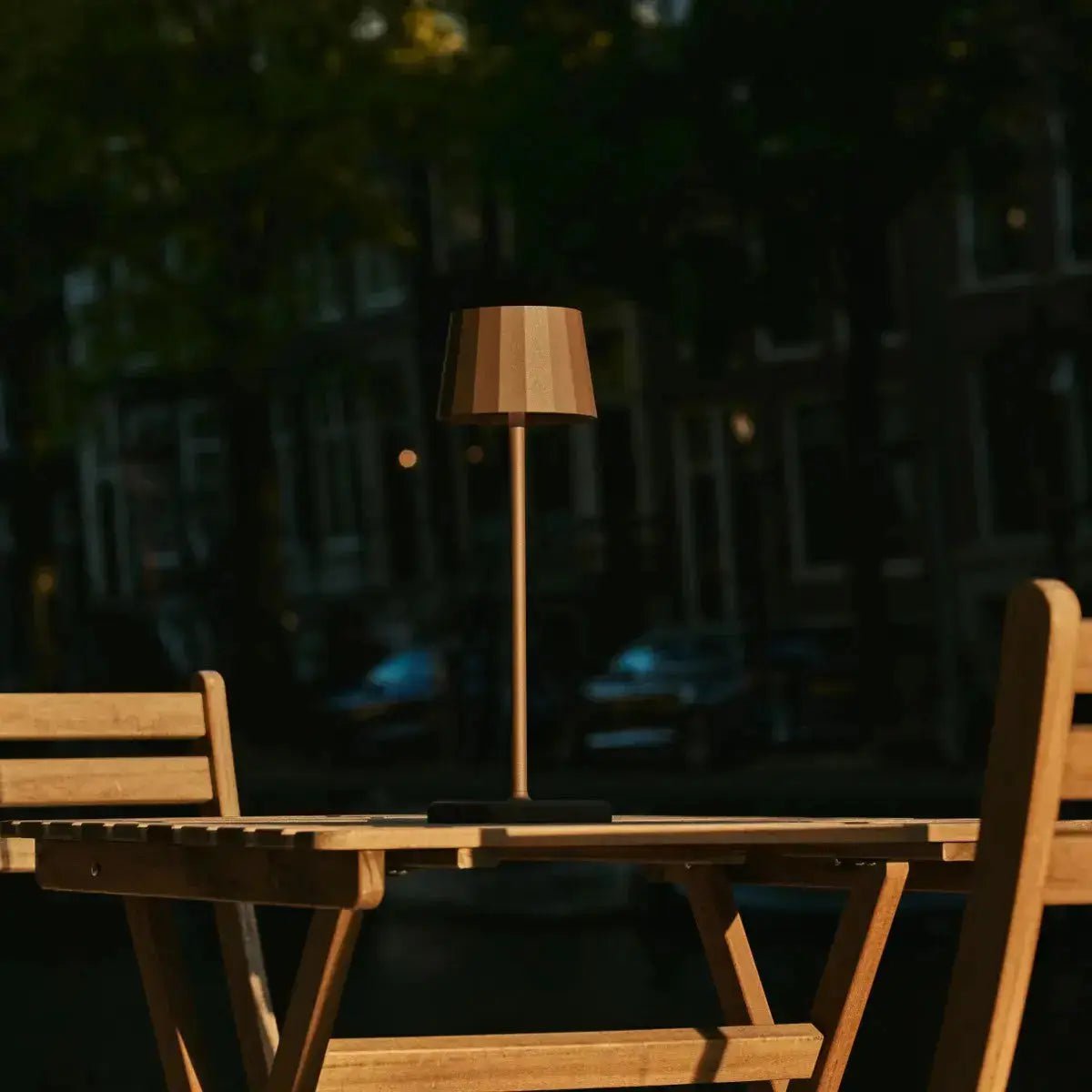 Wouter Mocha Brown oplaadbare tafellamp-Draadloos opladen, dimable, 120 uur batterijduur - Afbeelding 13