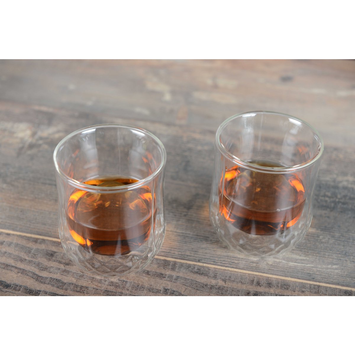 Dubbele muur whisky -bril - veel 2 - Afbeelding 2