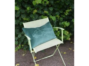 Porsche kussenbedekking bosgroen