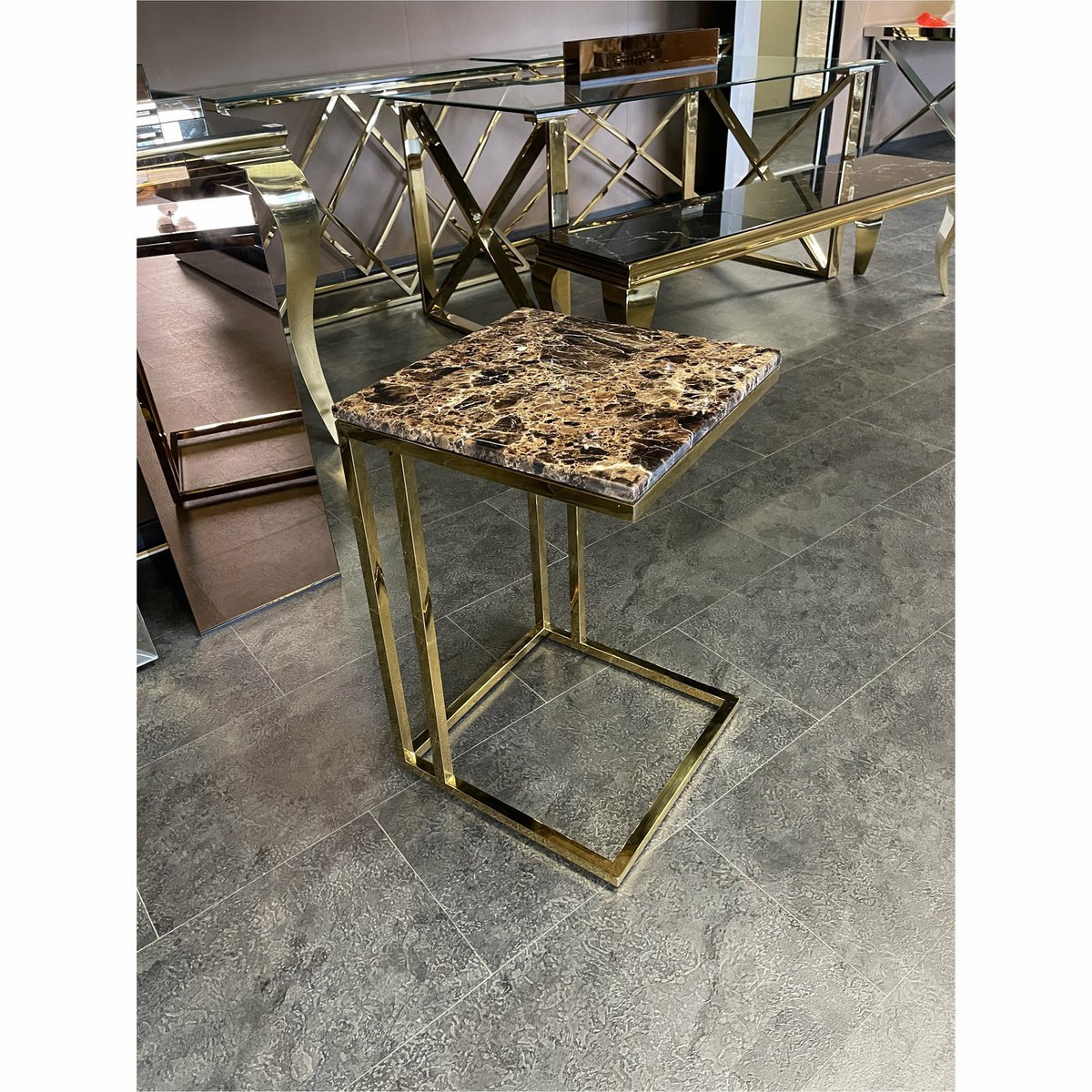 Laptoptafel Gold Marble - Afbeelding 2